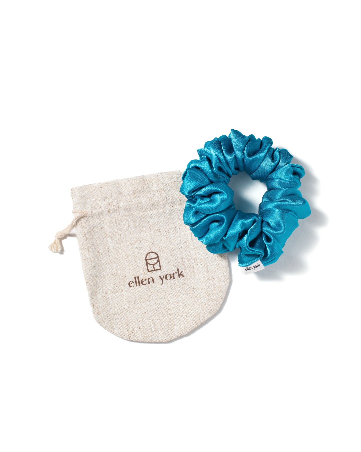 Caicos Aqua Blue - Junior Scrunchie