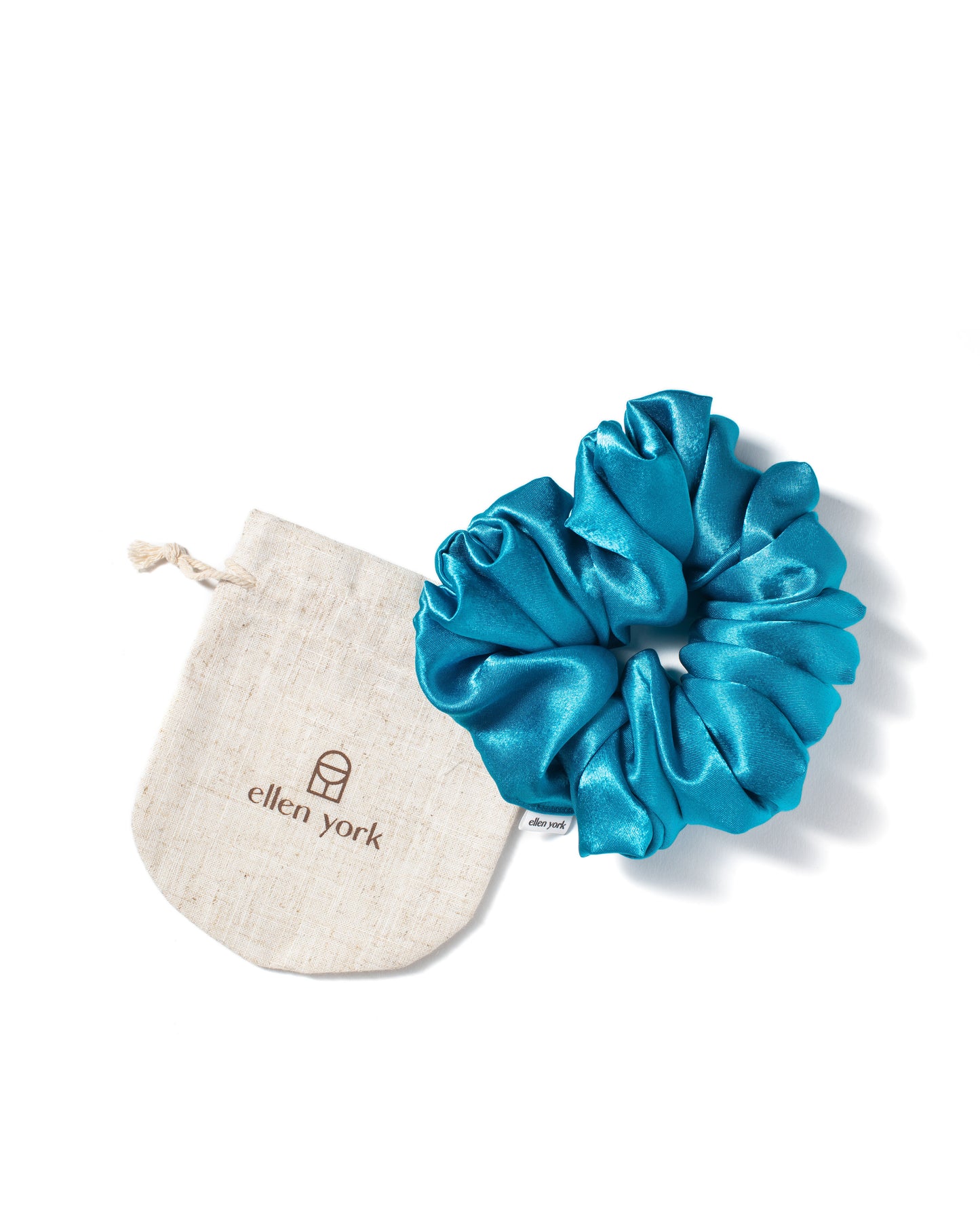 Caicos Aqua Blue - Senior Scrunchie