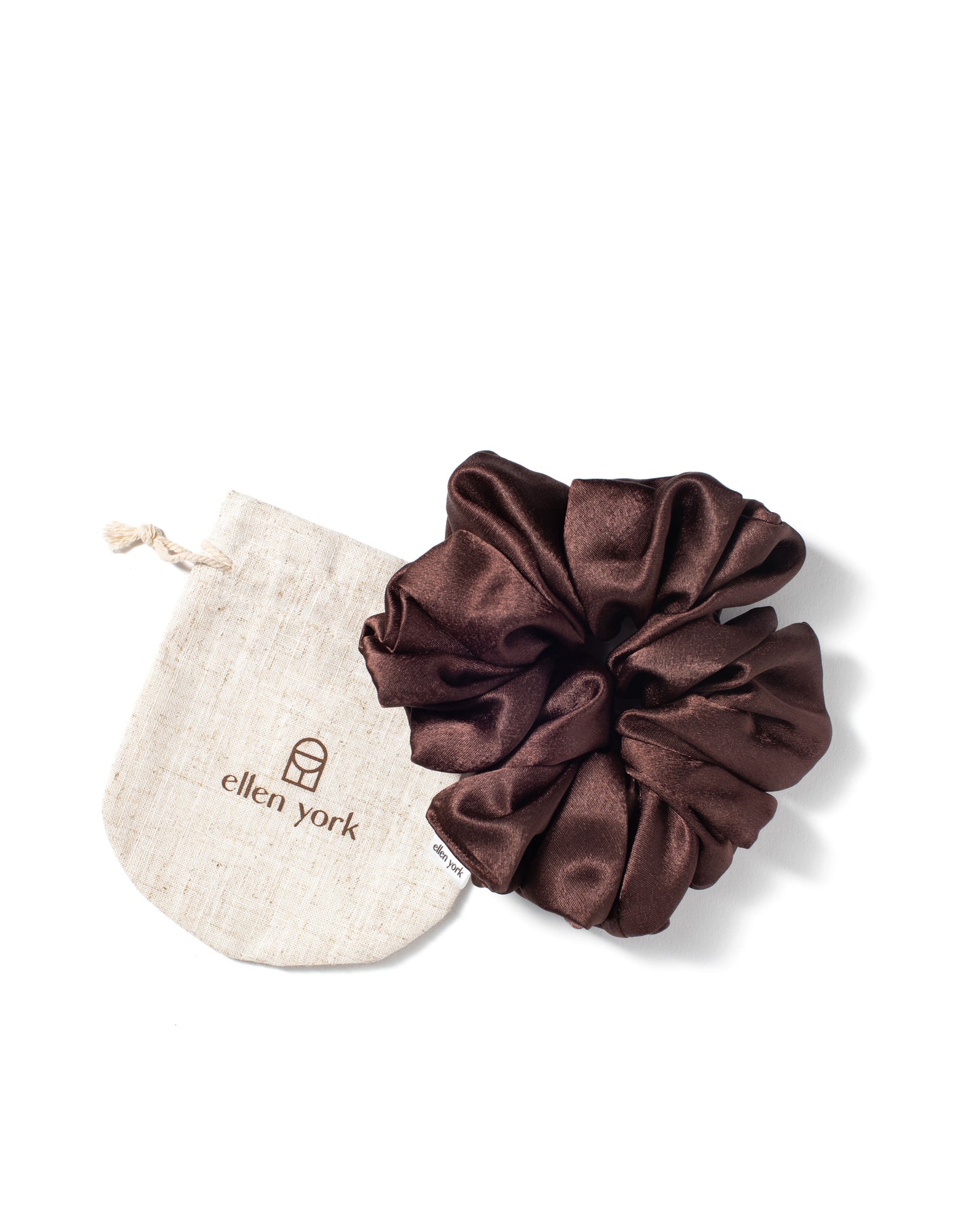 Coco Espresso Brown - Senior Scrunchie