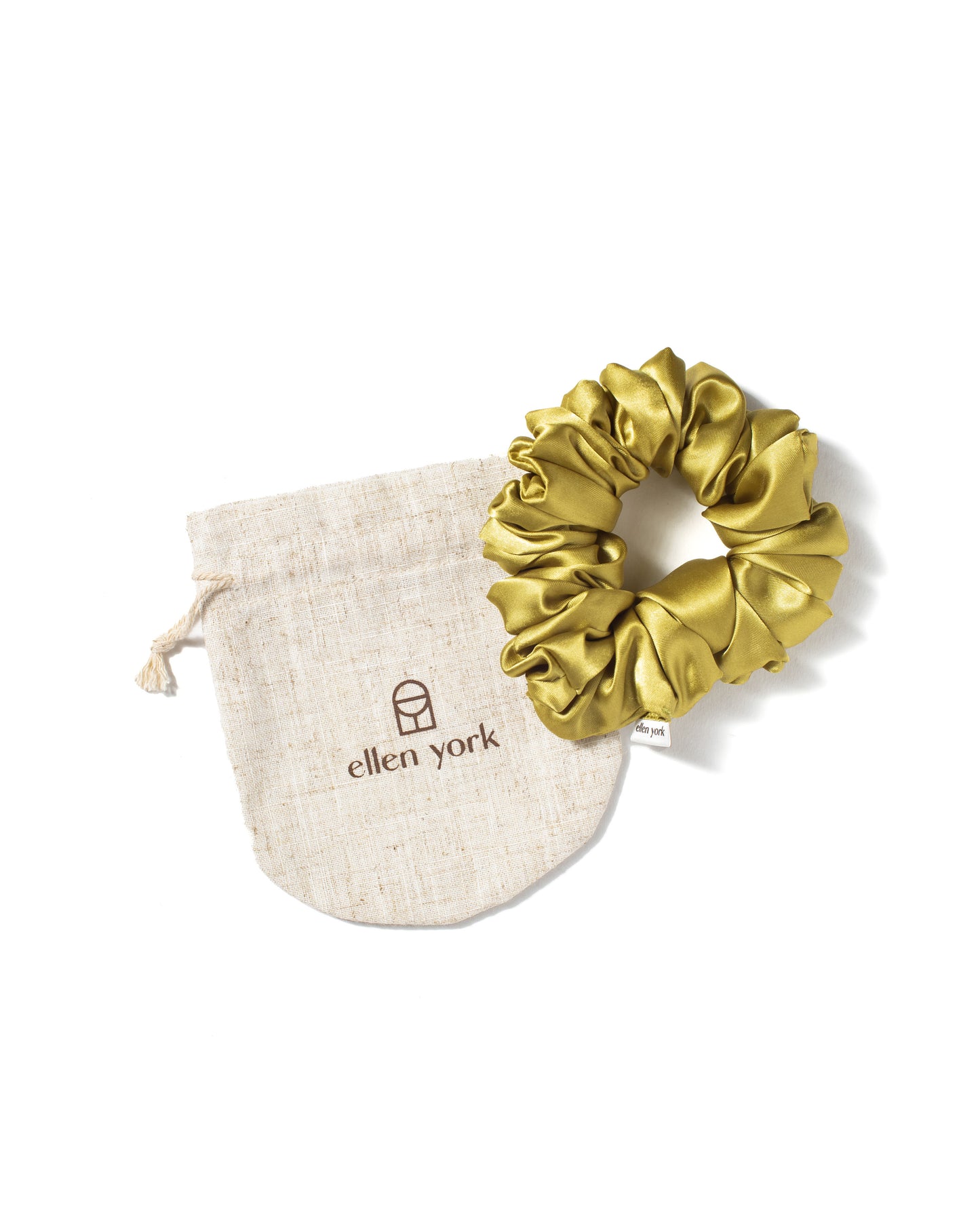 Nevis Key Lime Yellow - Junior Scrunchie
